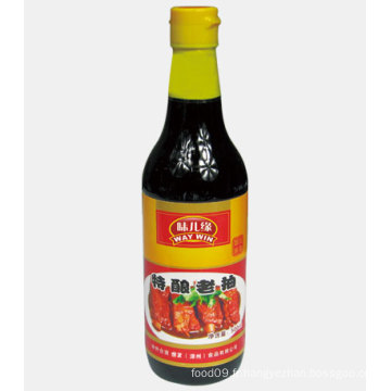 Sauce de soja sombre de qualité supérieure avec 500 ml